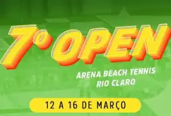 7ºOpen Arena Beach Tennis Rio Claro - Soma das idades 𝟕𝟎+ 𝐅𝐞𝐦𝐢𝐧𝐢𝐧𝐨