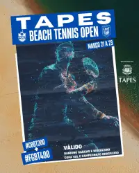 CBBT200/FGBT400 - Tapes Beach Tennis Open - Dupla Masculina C