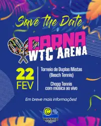CARNA WTC ARENA 🎭 - CHOPP TENNIS 🍻