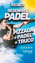 Resenha & Padel - Masculino Livre