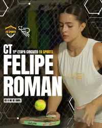 11ª Etapa Circuito FA Sports 2025 -  CT Felipe Roman (Uberlândia - MG) - Dupla Feminino C