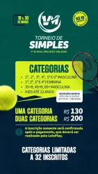 1ª ETAPA CIRCUITO VM 2025 - 6ª Classe
