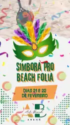 BEACH FOLIA 2025 - NEON NIGTH - FEMININO INICIANTE