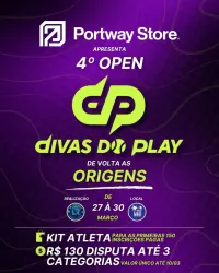 4º OPEN DIVAS DO PLAY - BEACH TENNIS - Feminino B