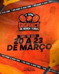 1° OPEN GIGANET DE BEACH TENNIS - DUPLAS MASCULINAS INICIANTES 