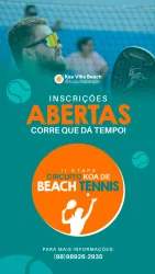 II Etapa Circuito Koa de Beach Tennis - Dupla Masculino D