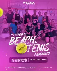 2º TORNEIO DE BEACH TENIS FEMININO - FEMININO C