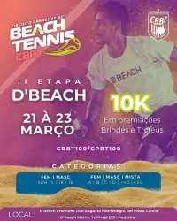 CBBT100/CPBT100 - D'BEACH  - Dupla Mista D