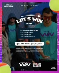 LET'S WIN - MASCULINO OPEN