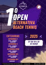 1º Open Alternativa Beach Tennis - Misto Open