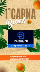 1°Carna Beach - PERRONI Construtor  - Categoria Masculino D