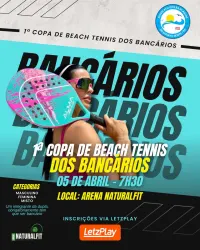 1ª Copa de Beach Tênis dos Bancários - Feminino