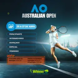 AUSTRÁLIA OPEN WINNER SBO - 45 +