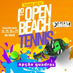 1° Open Beach Tennis Opção Quadras