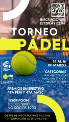 Padel Marzo 2025 - Femenino 6ta