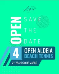 4º OPEN ALDEIA DO SOL BEACH TENNIS  - +70 FEMININO