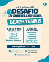 DESAFIO DO CT GABRIEL LINHARES - DUPLA MISTA D