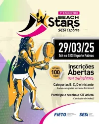 1º TORNEIO BEACH STARS – SESI ESPORTE