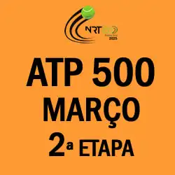 2a ETAPA RANKING - ATP 500 - MARÇO 2025 - TÊNIS - Simples Misto B - ATP 500 