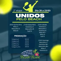 2º Etapa Unidos pelo Beach - Masculina A/Pro