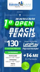 1º Open Arena Ravagnani  - DUPLA MASCULINA D