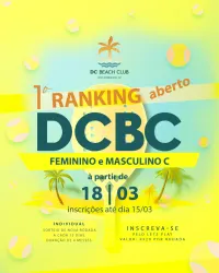 1º Ranking Aberto DCBC - Masculino C