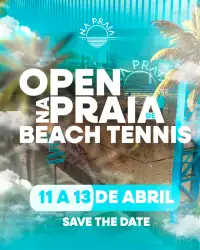 1º Open Beach Tennis - Na Praia Rio Preto - Duplas Feminino C