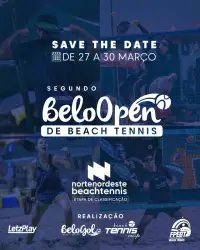 FPEBT300 - 2º Belo Open de Beach Tennis - Dupla Mista Iniciante
