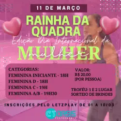 Rainha da Quadra Dia Internacional das Mulher