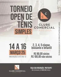 Open de Tênis Clube Comercial de Tapejara - Classe 3
