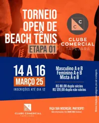 Open de Beach Tennis - Masculino