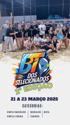 1º Etapa BT dos Selecionados - SIMPLES MASCULINO OPEN