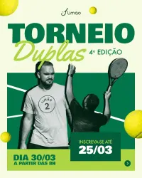 Torneio de duplas Amigos da Limão 4 - 2. Categoria 1000