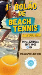 1° BOLÃO MASCULINO DO SANTO - Masculino open