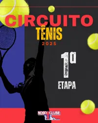 1º Etapa - Circuito Nosso Clube de Tênis - 2025 - Etapa 1 - Masc B - Circuito NC de Tênis - 2025