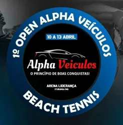 1º OPEN ALPHA VEÍCULOS BEACH TENNIS - MISTA D