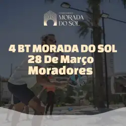 4 BT Morada do sol Interno