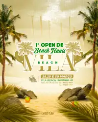1º Open de Beach Tennis - Vila Beach