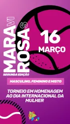 MARAvi ROSAs 2025 - MASCULINO Iniciante + Avançado