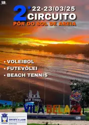 1º Por do Sol de Areia 2025 - Beach Tenis de Vila Bela da Santíssima Trindade - C MASCULINO