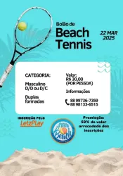 Bolão De Beach Tennis 