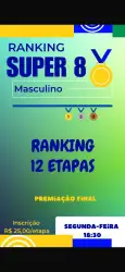 Ranking Super8 4 Etapas  - Super8 11Âª Etapa