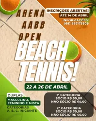 Open Beach Tennis Arena AABB - MASCULINA B