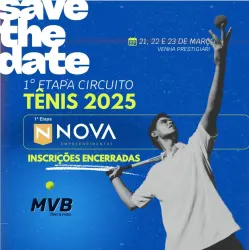 Circuito MVB de Tênis - 1° Etapa 2025 Nova Empreendimentos - Categoria A