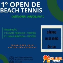 1° OPEN DE BEACH TENNIS  - Masculino C