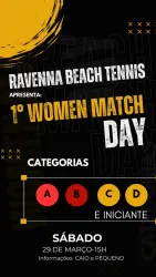 1º WOMEN MATCH DAY  - INICIANTE