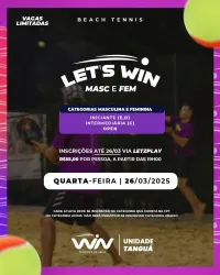 LET'S WIN - Masculino Iniciante