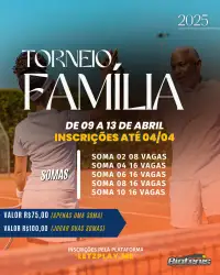 TORNEIO FAMILIA BIOTENIS 2025 - SOMA 08 MISTO