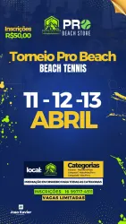 Torneio Pro Beach  - DUPLA FEMININA C