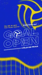 Goal Open de Vôlei de praia  - Misto Intermediário
